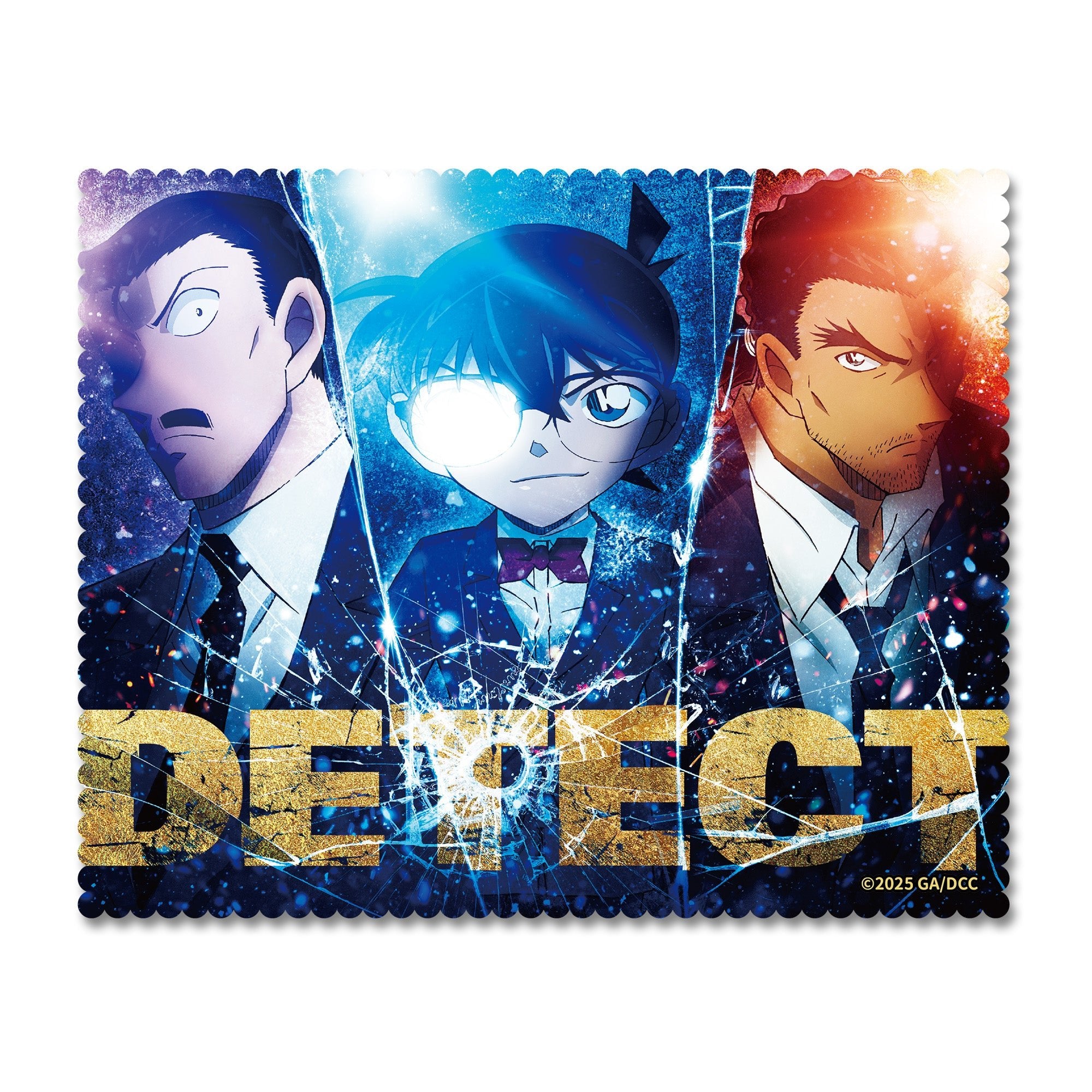 名偵探柯南：獨眼的殘像 眼鏡布 三眼 - Microworks ACG