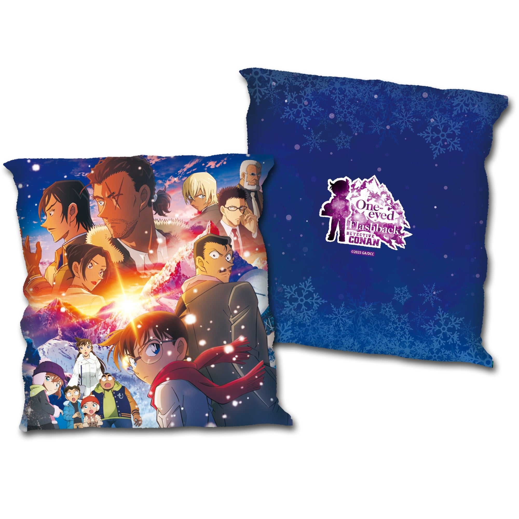 名偵探柯南：獨眼的殘像 50x50大方枕 冰山枕 - Microworks ACG
