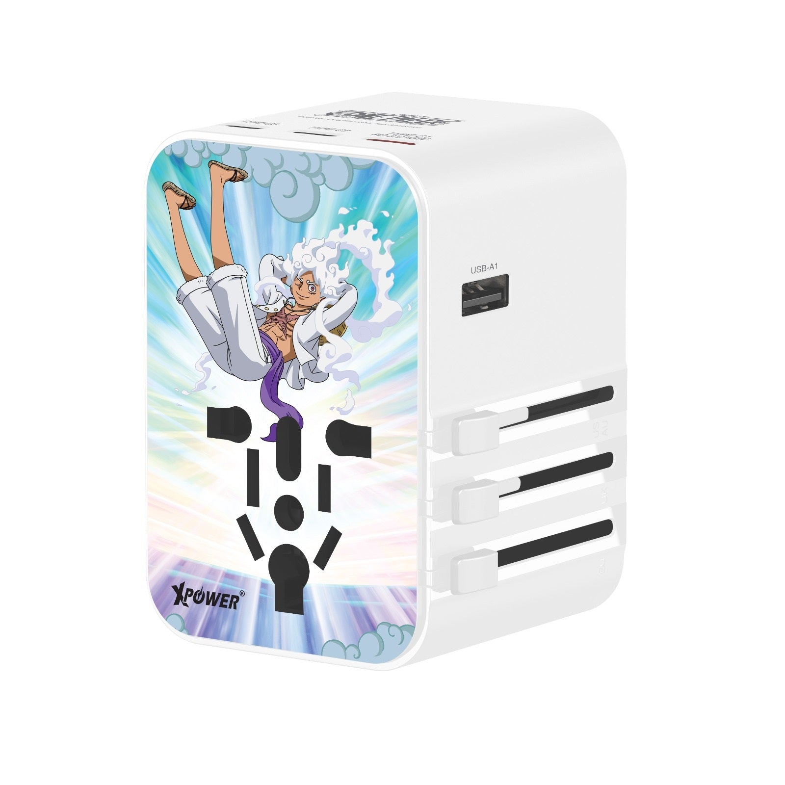 XPower《海賊王》6輸出 45W PD/PPS GaN旅行充電器 - Microworks ACG