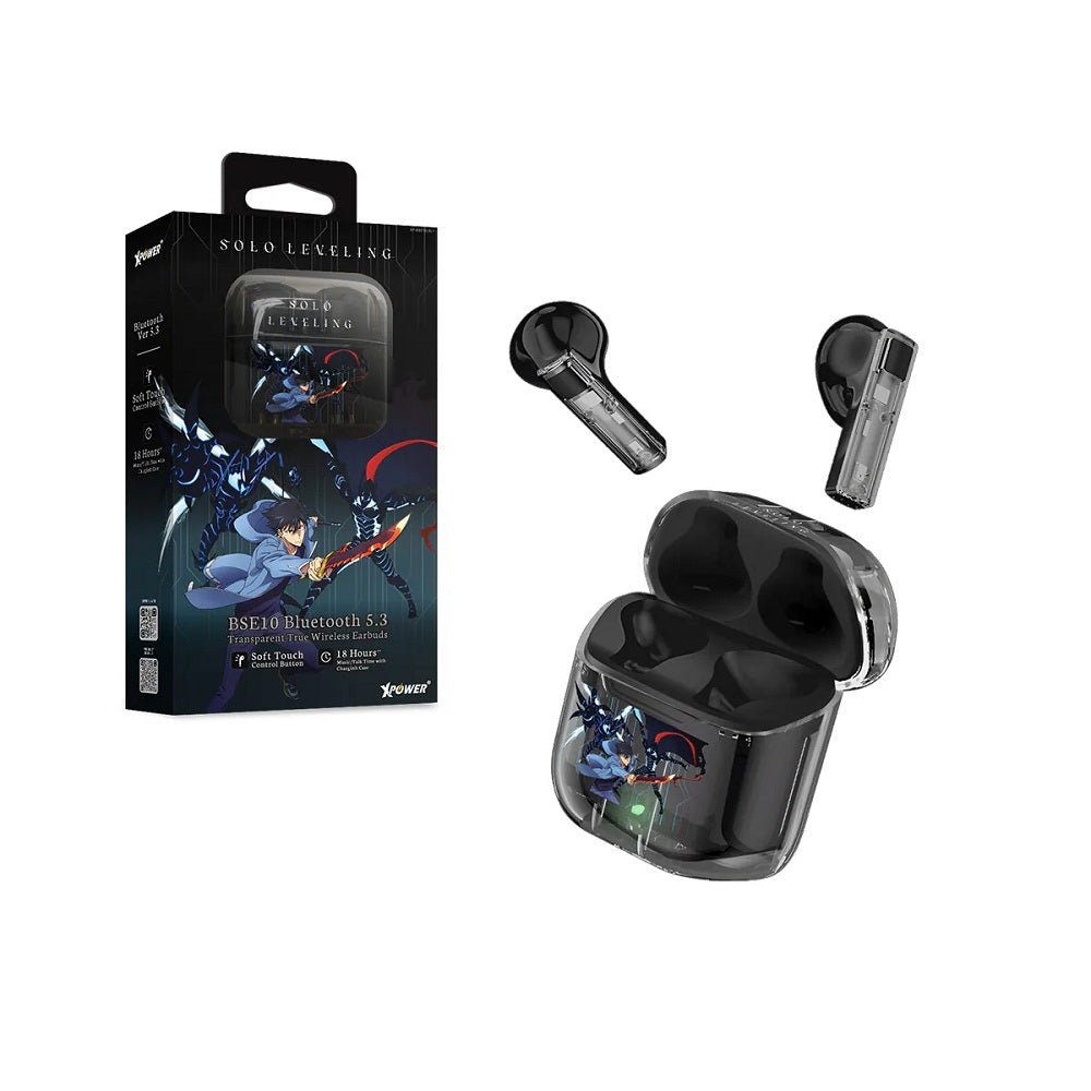 XPower《我獨自升級》BSE10 透明真無線 藍牙5.3藍牙耳機 - Microworks ACG