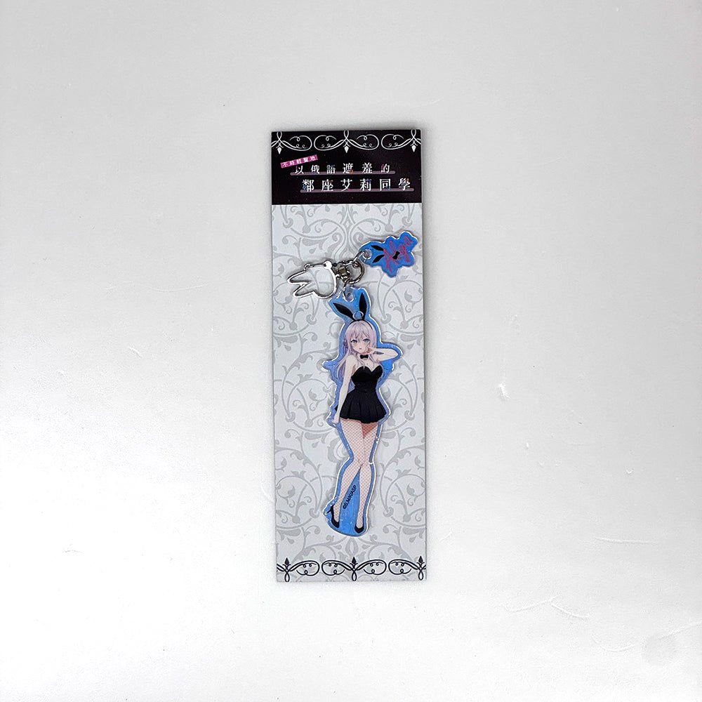 不時輕聲地以俄語遮羞的鄰座艾莉同學 角色掛飾 艾莉莎 (兔仔) - Microworks ACG