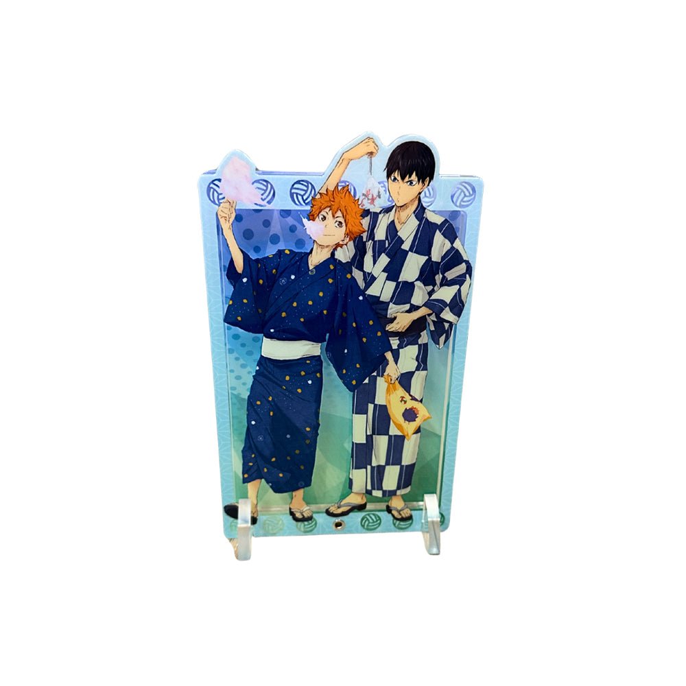 排球少年!! 立牌型壓克力錢箱 日向 & 影山 (浴衣) - Microworks ACG