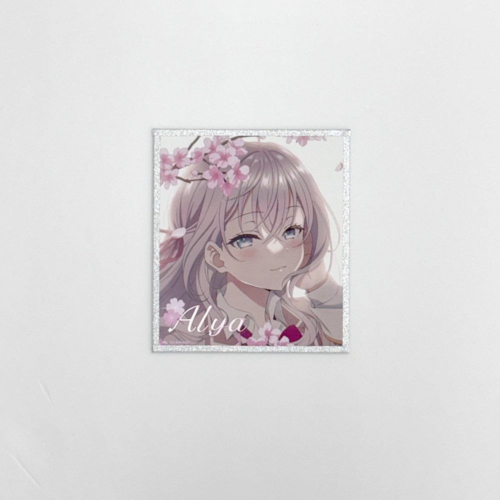 不時輕聲地以俄語遮羞的鄰座艾莉同學 角色色紙 艾莉莎 (櫻花) - Microworks ACG