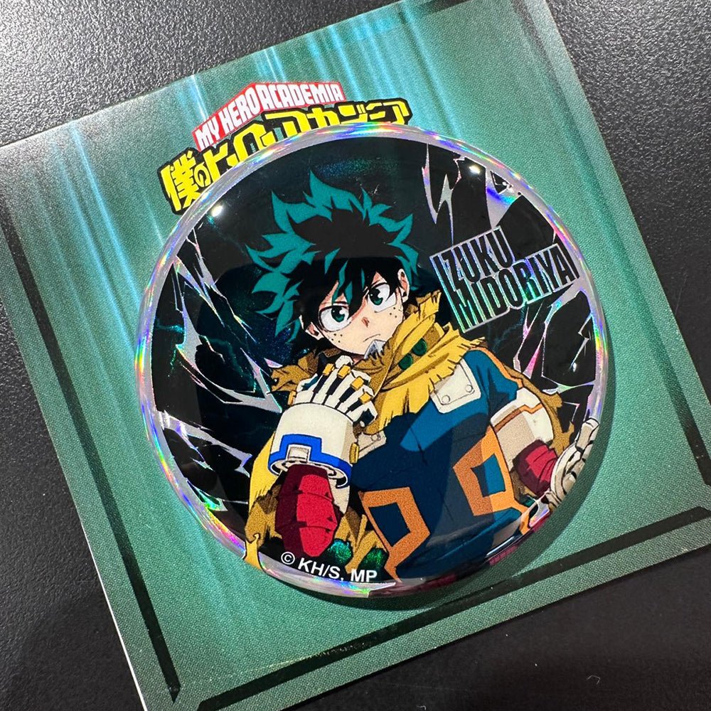 我的英雄學院 58mm幻彩襟章 綠谷出久 - Microworks ACG