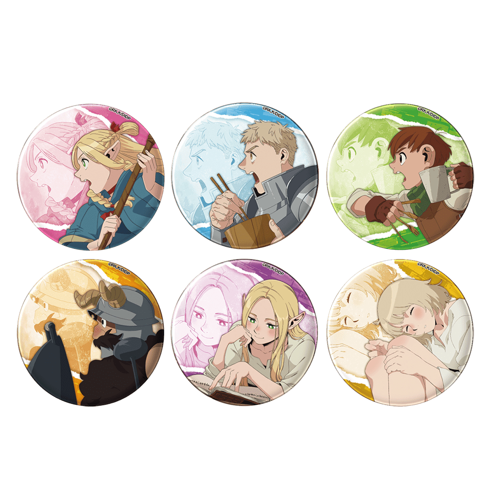 SUNRISEPOP [襟章]《迷宮飯》02 (隨機 共6款) - Microworks ACG