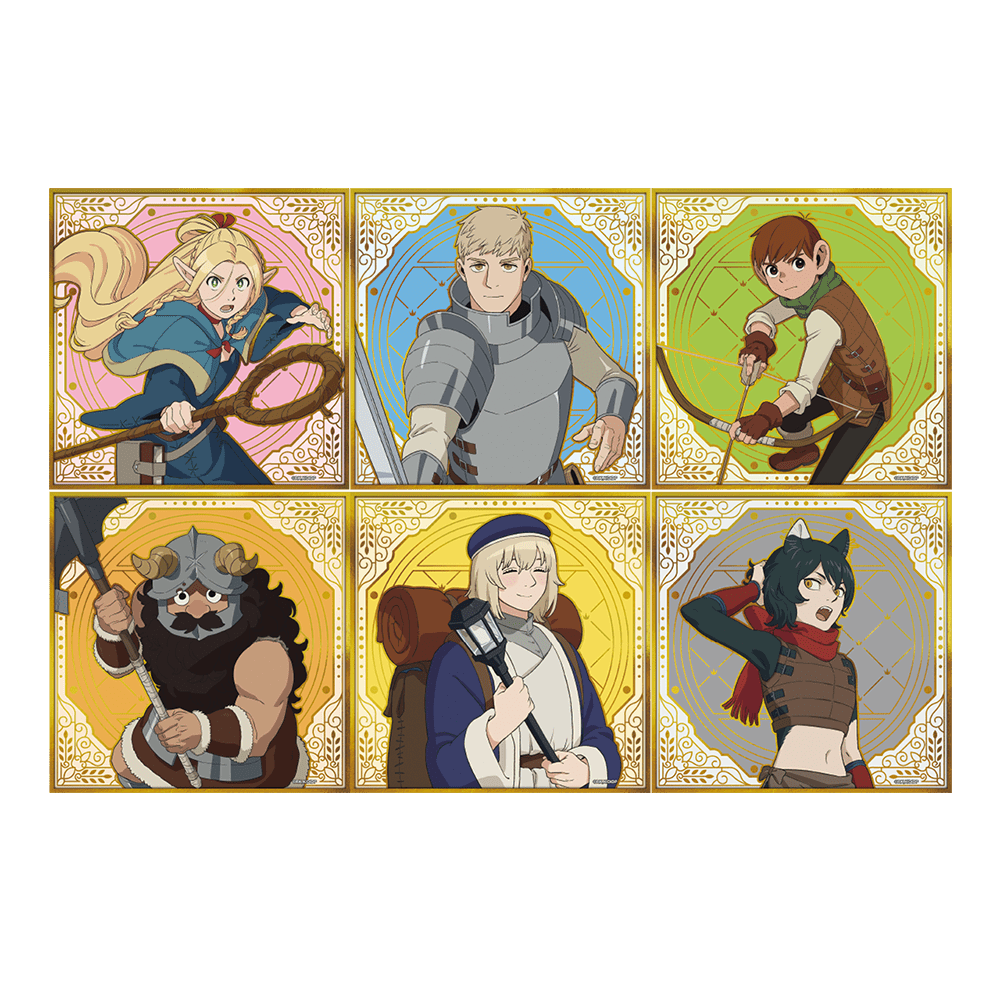 SUNRISEPOP [色紙]《迷宮飯》(隨機 共6款) - Microworks ACG