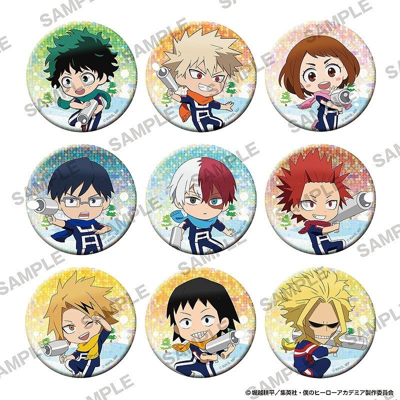 我的英雄學院 幻彩盲抽襟章 (雪合戰生還者Ver.) 日版 盲抽1個 (共9款) - Microworks ACG