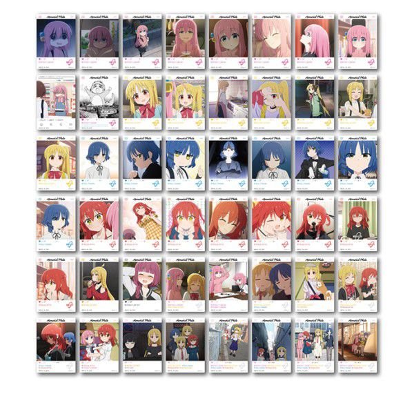 孤獨搖滾！ EMOCA 透明咭系列 盲抽1包3張 (共48款) 日版 - Microworks ACG