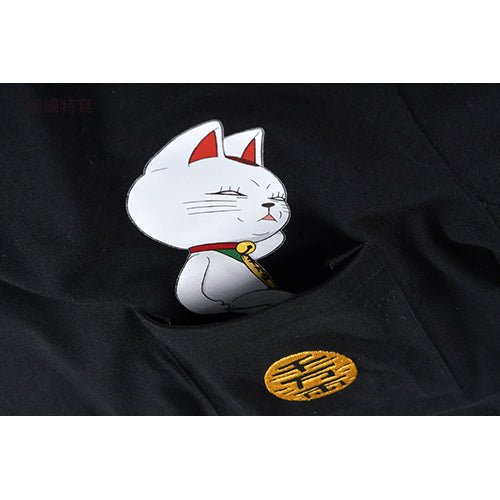 膽大黨 刺繡口袋T-shirt 高速婆婆 - Microworks ACG