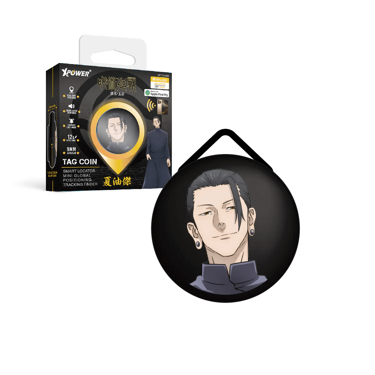 XPower《咒術迴戰》智能定位器TAG COIN TC1  - Microworks ACG