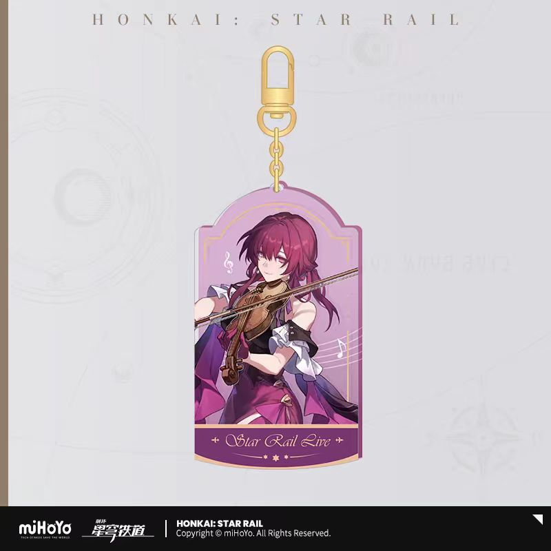 星穹鐵道 亞克力匙扣 星鐵LIVE系列