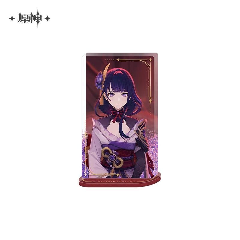 原神 流沙立牌 角色PV系列 雷電將軍 - Microworks ACG