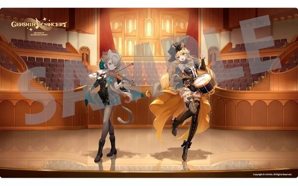 原神 滑鼠墊 無盡奏鳴系列 娜維婭&琳妮特 - Microworks ACG