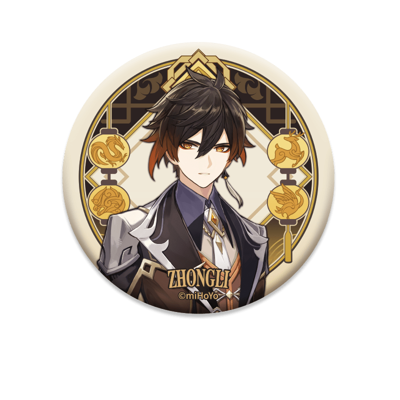 原神 金屬襟章 立繪系列 - Microworks ACG