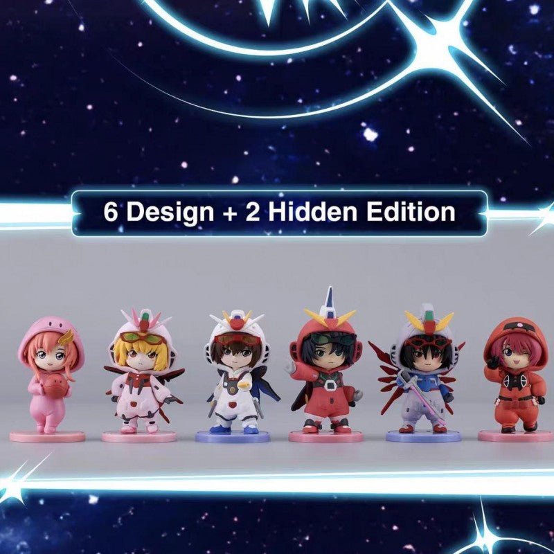 BANDAI [BN FIGURE Q] 《機動戰士高達SEED DESTINY》睡衣造型Ver. [盲盒] - Microworks ACG