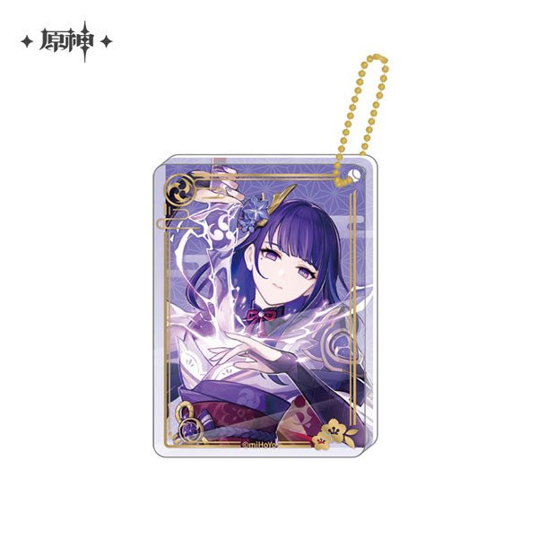 原神 亞克力吊飾 第四彈 雷電將軍 - Microworks ACG