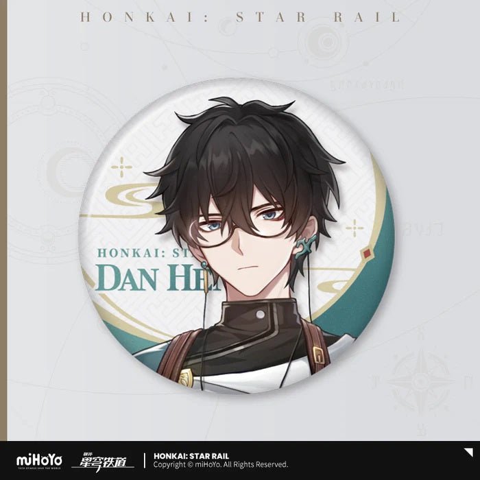 星穹鐵道 金屬襟章 列車環遊記系列 丹恒 - Microworks ACG