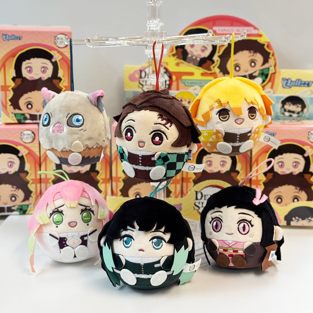 鬼滅之刃 盲盒Q版糰子公仔吊飾 盲抽1個 (共6款)