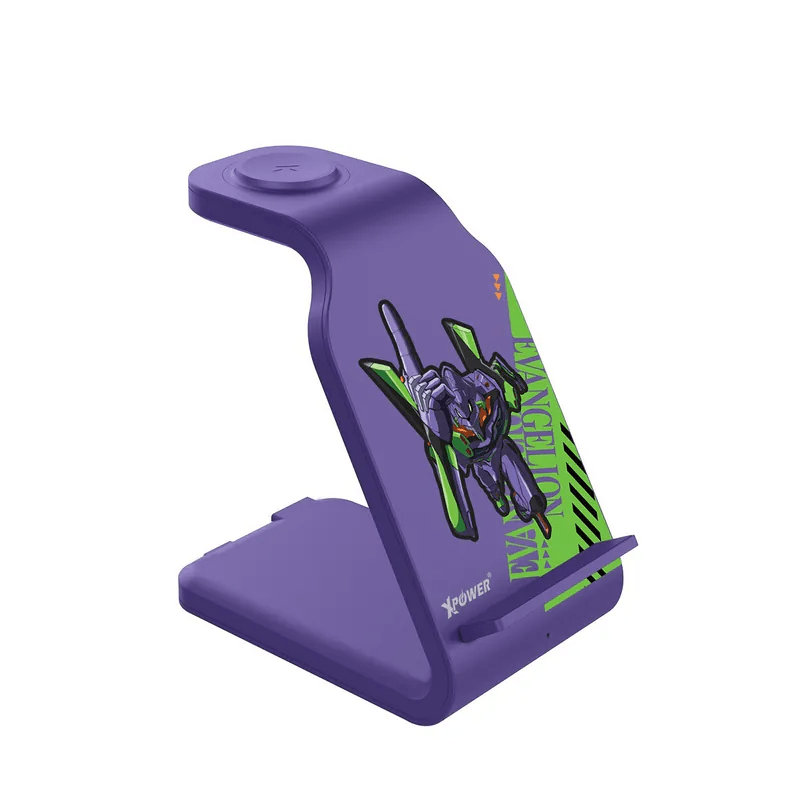 XPower《EVA新世紀福音戰士》EVA初號機 4合1多功能無線充電器 (WLS6) - Microworks ACG