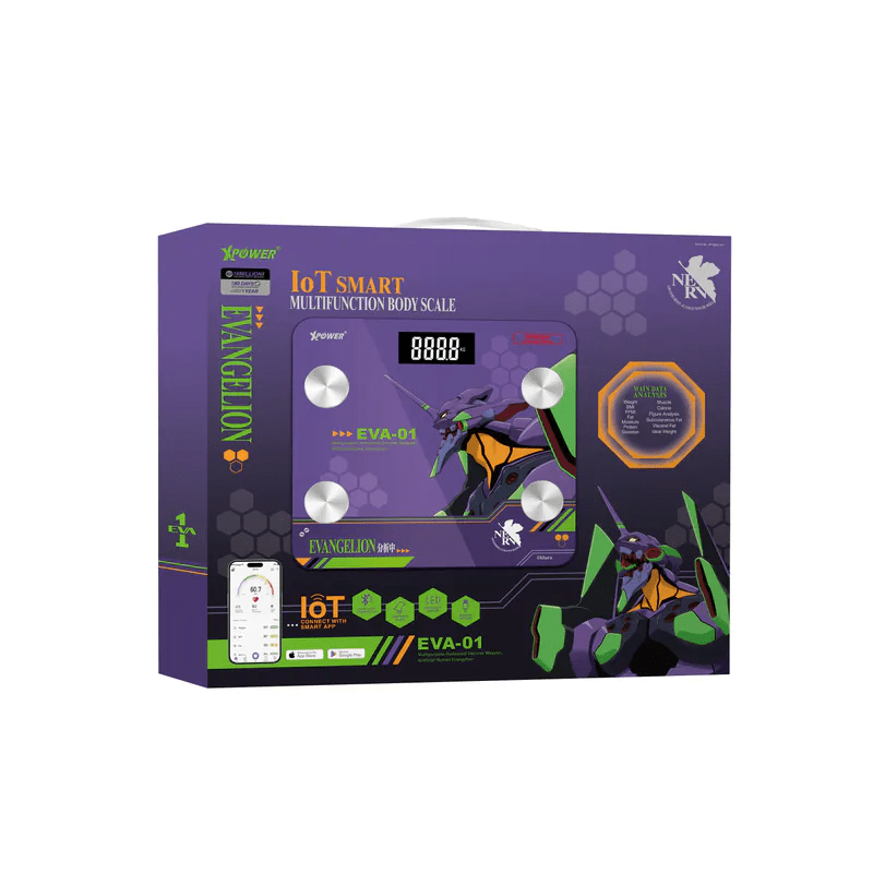 XPower《EVA新世紀福音戰士》EVA初號機 智能脂肪磅 (SBS1) - Microworks ACG