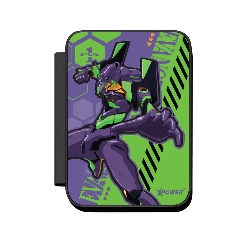 XPower《EVA新世紀福音戰士》EVA初號機 MagSafe 3合1 超薄便攜無線充電板 (WLM9) - Microworks ACG