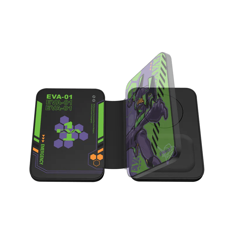 XPower《EVA新世紀福音戰士》EVA初號機 MagSafe 3合1 超薄便攜無線充電板 (WLM9) - Microworks ACG