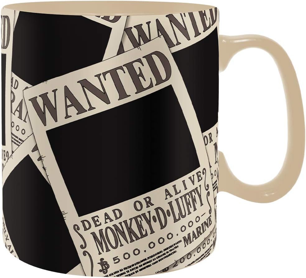 ONE PIECE 海賊王 熱力變色馬克杯 460ml 懸賞+杯墊套裝 - Microworks ACG