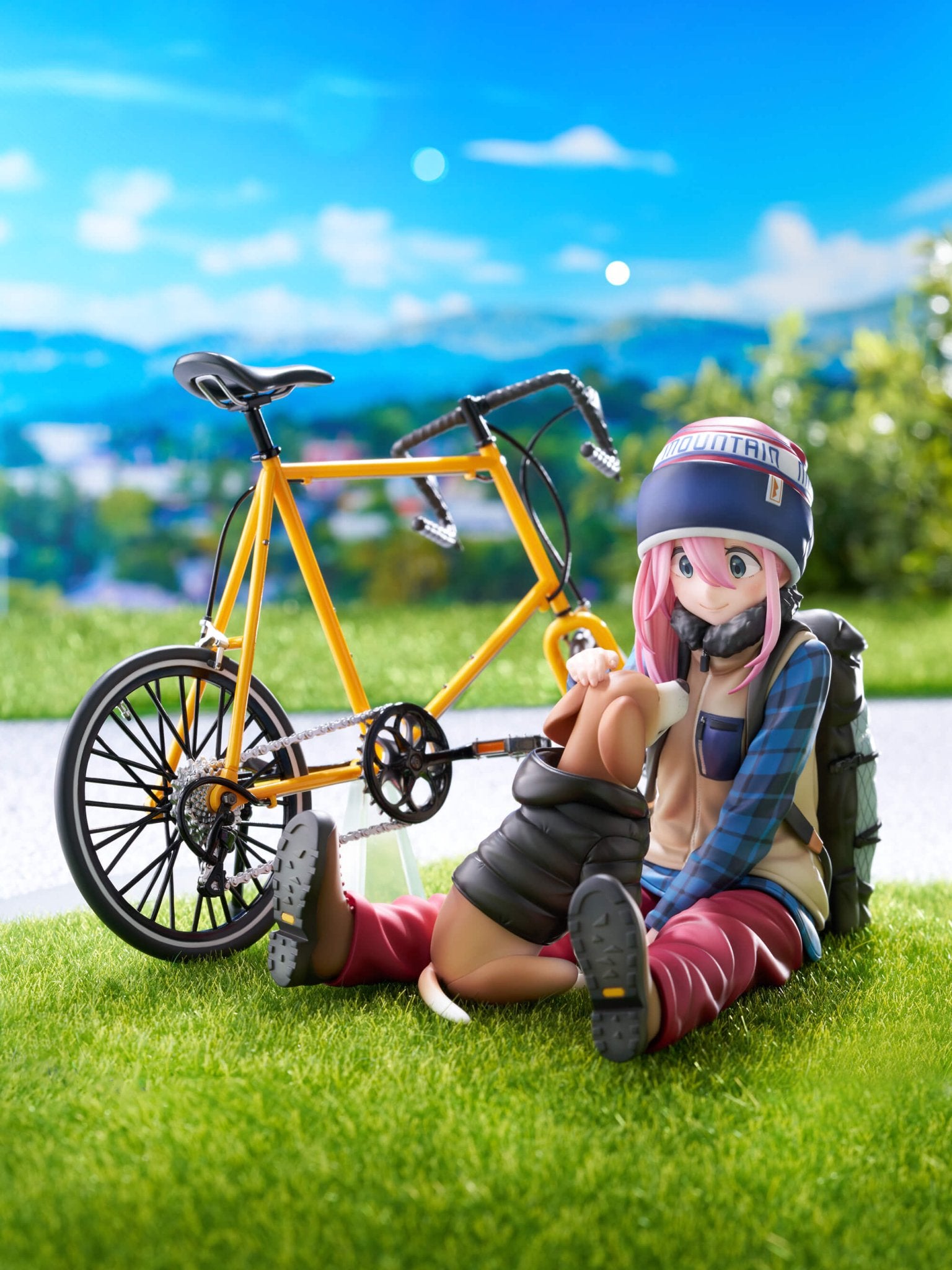 FURYU F:NEX《搖曳露營第三季》各務原撫子1/7比例手辦 - Microworks ACG