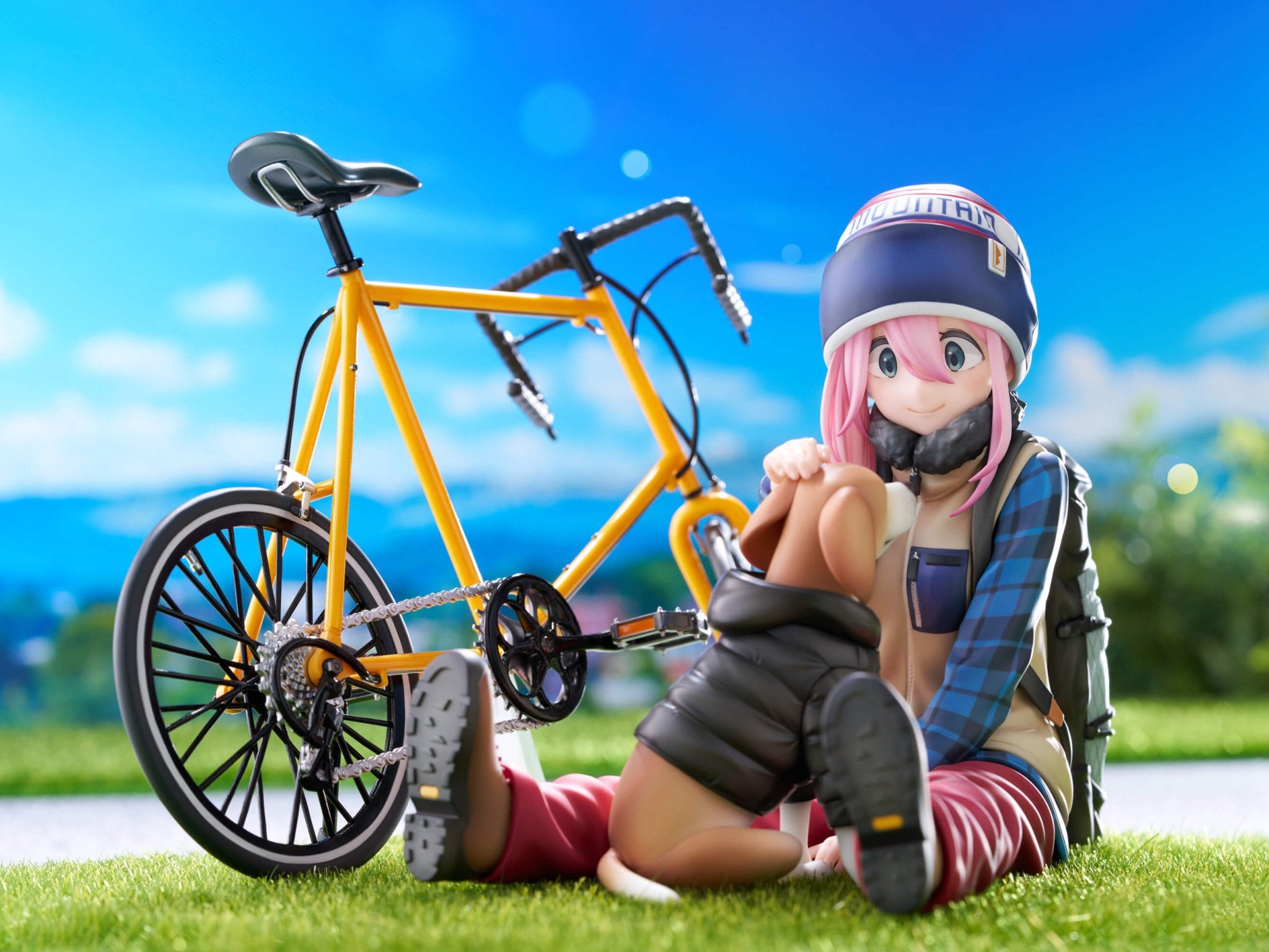 FURYU F:NEX《搖曳露營第三季》各務原撫子1/7比例手辦 - Microworks ACG