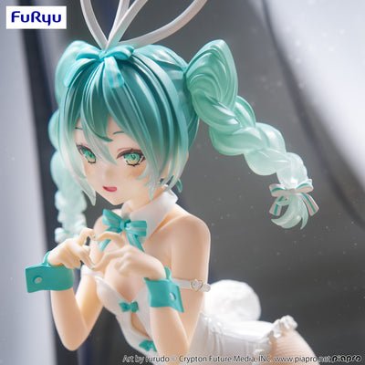 FuRyu BiCute Bunnies 初音未來(Rurudo 插圖 兔女郎白色ver.) - Microworks ACG