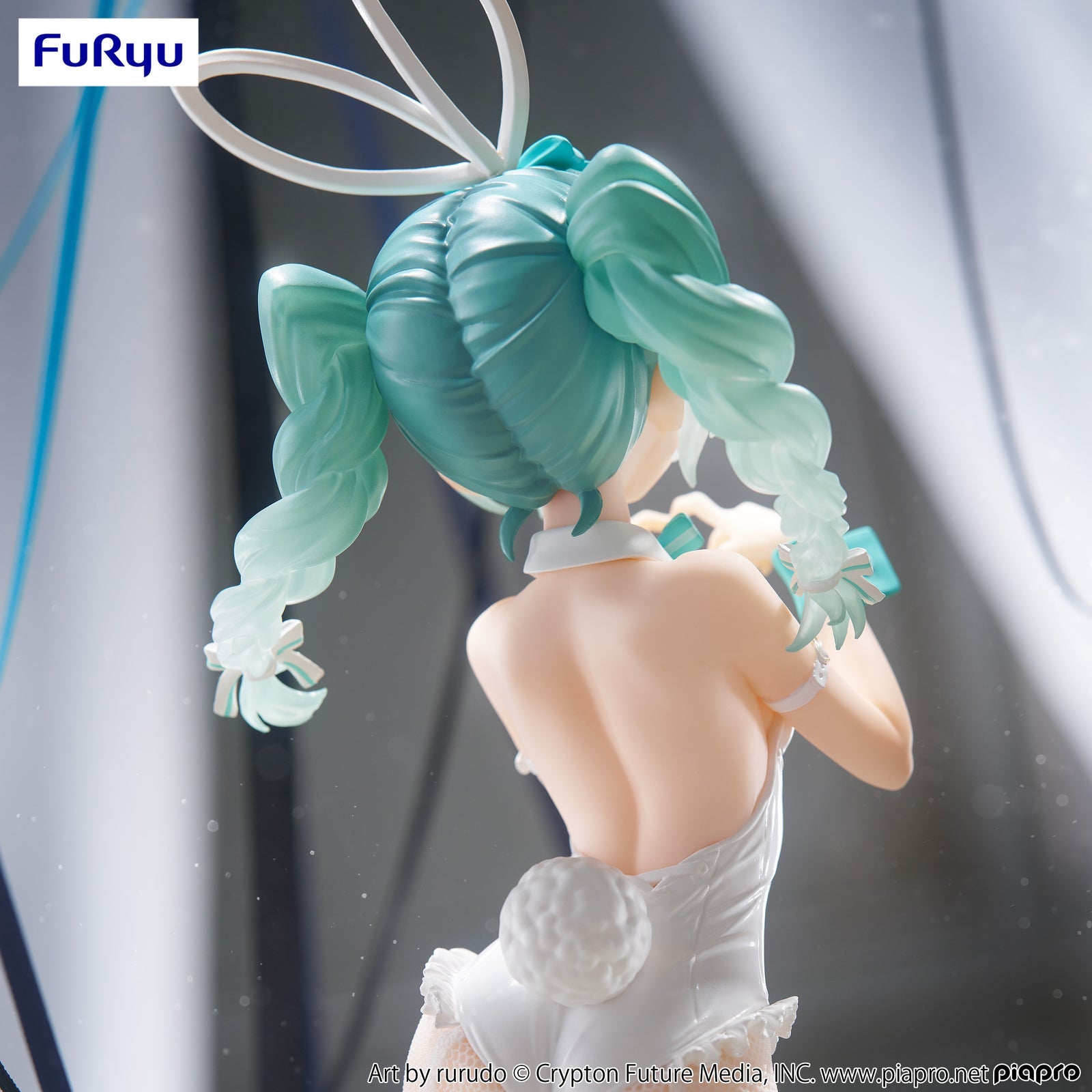 FuRyu BiCute Bunnies 初音未來(Rurudo 插圖 兔女郎白色ver.) - Microworks ACG
