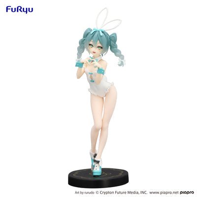 FuRyu BiCute Bunnies 初音未來(Rurudo 插圖 兔女郎白色ver.) - Microworks ACG