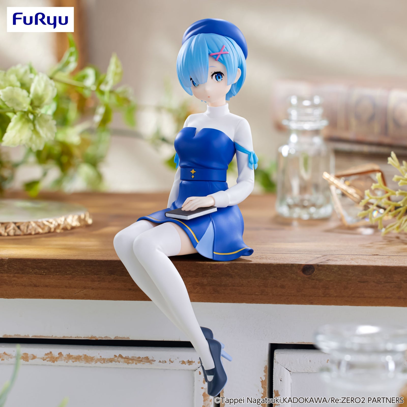 FuRyu Noodle Stopper Figure《Re:從零開始的異世界生活》雷姆(Book Girl ver.) - Microworks ACG