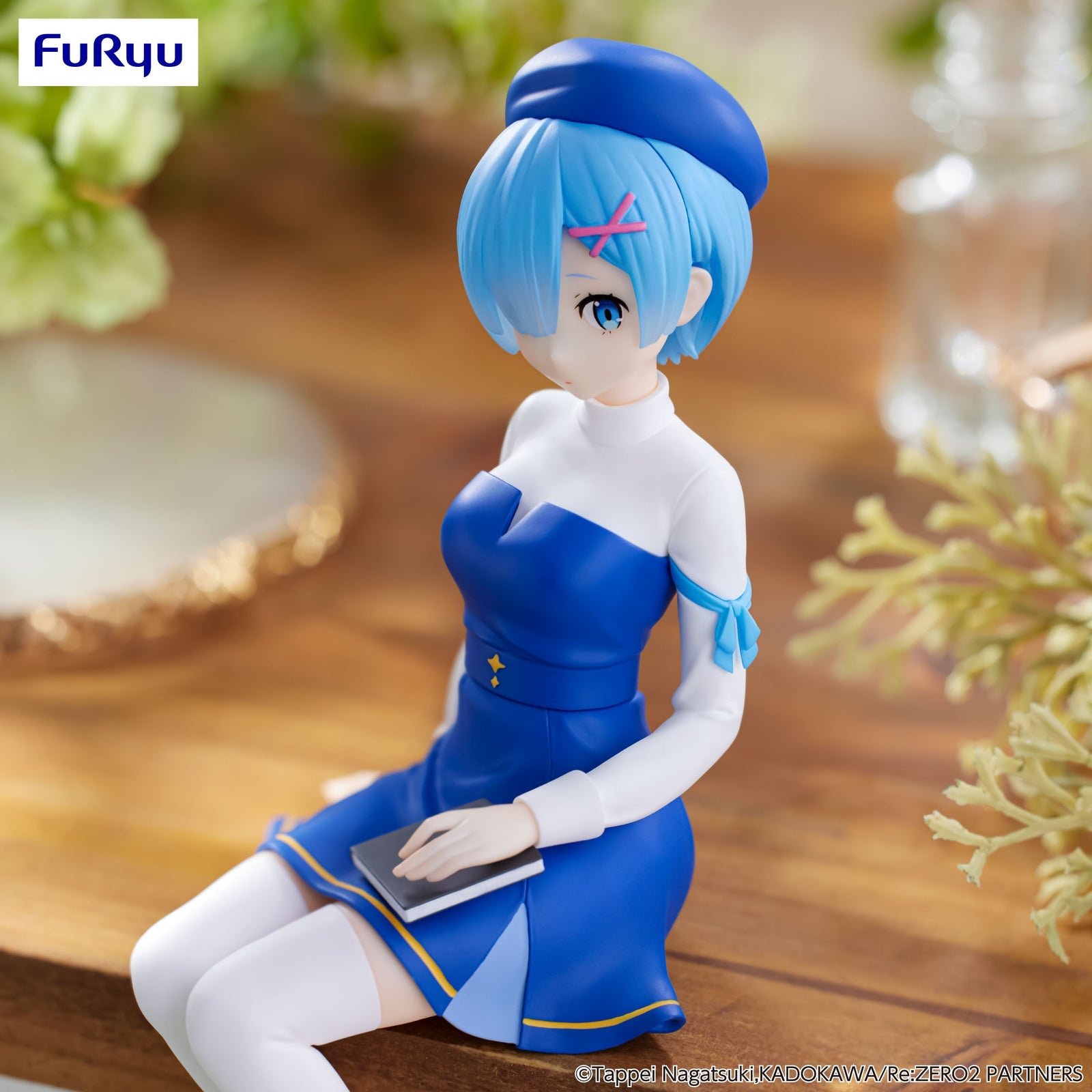FuRyu Noodle Stopper Figure《Re:從零開始的異世界生活》雷姆(Book Girl ver.) - Microworks ACG