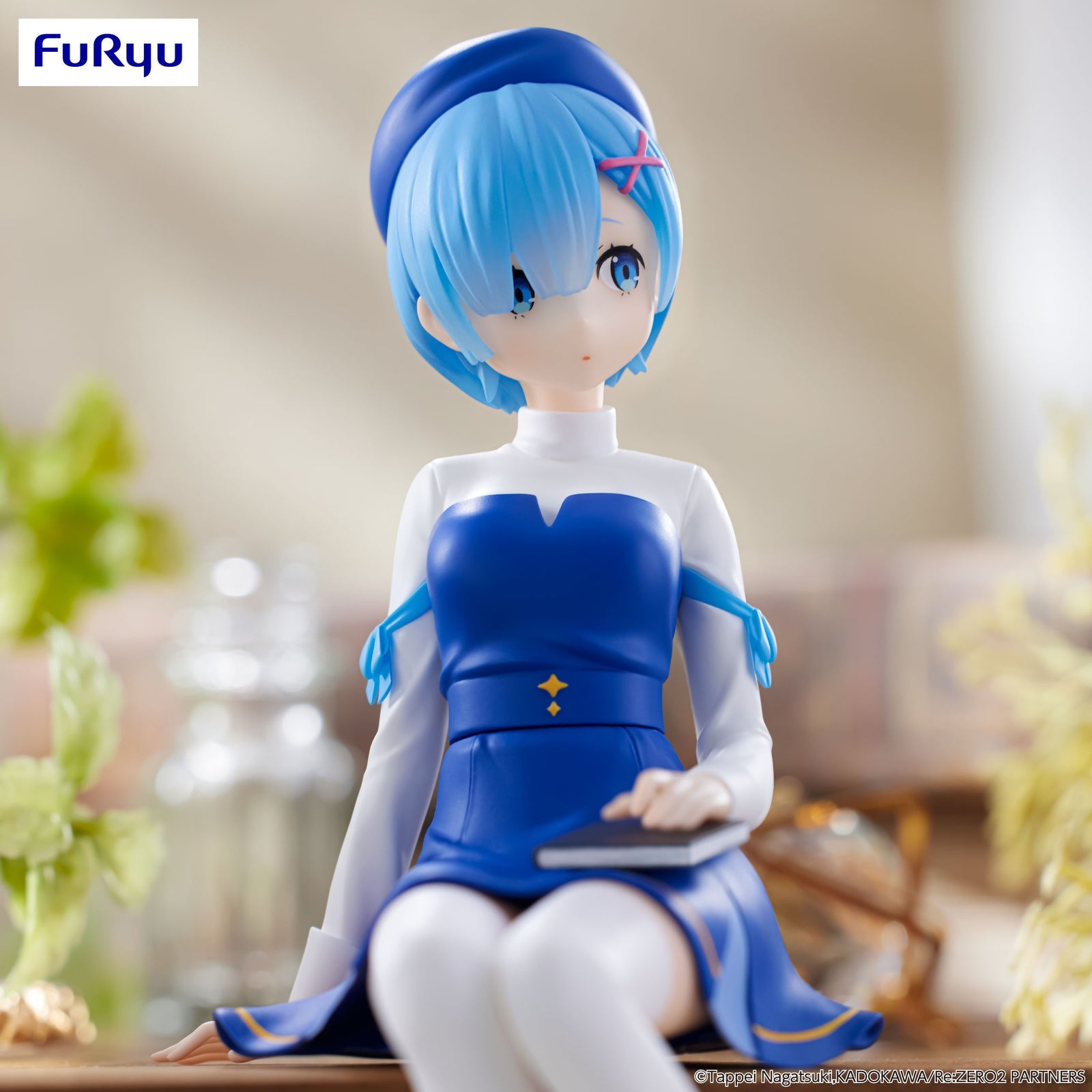 FuRyu Noodle Stopper Figure《Re:從零開始的異世界生活》雷姆(Book Girl ver.) - Microworks ACG