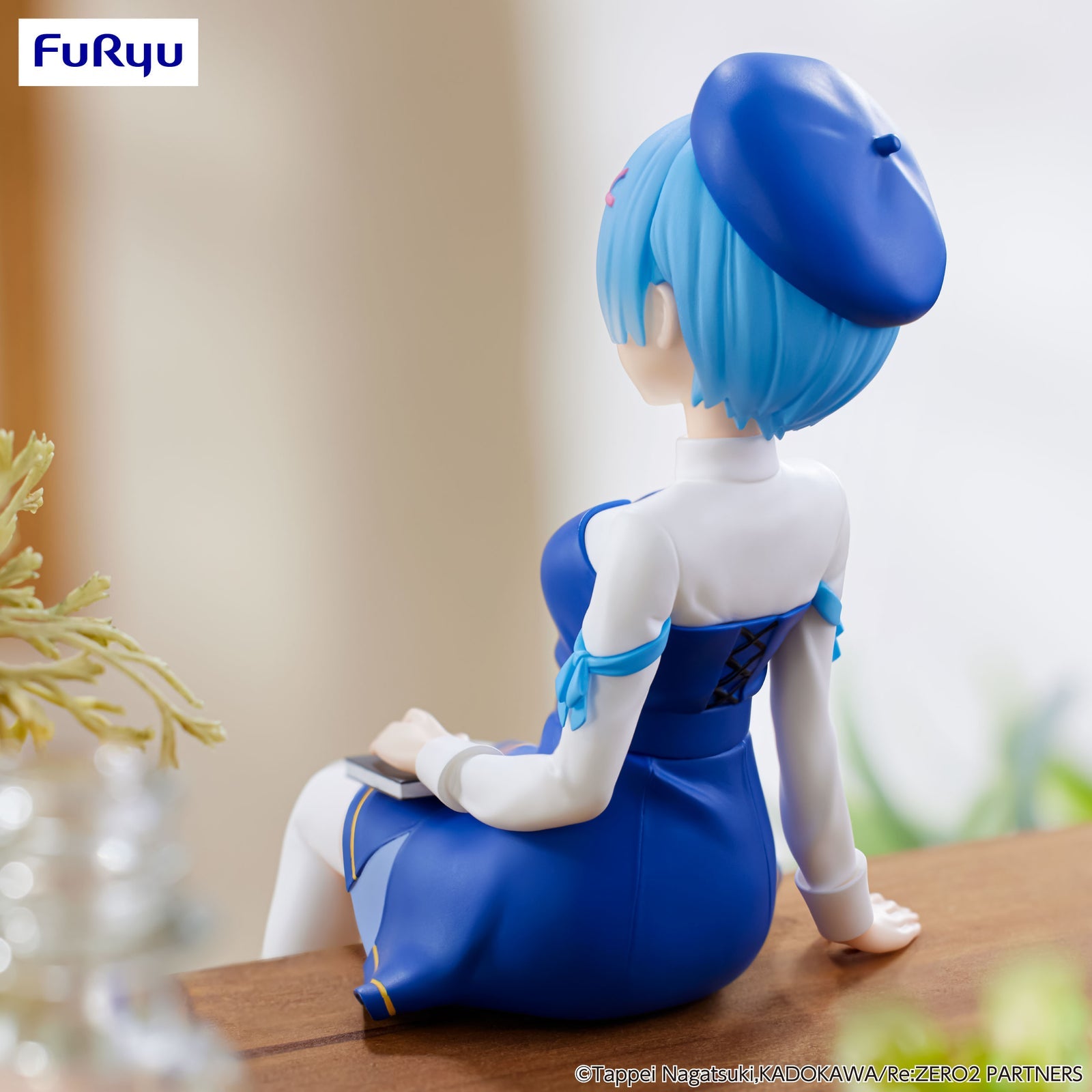 FuRyu Noodle Stopper Figure《Re:從零開始的異世界生活》雷姆(Book Girl ver.) - Microworks ACG