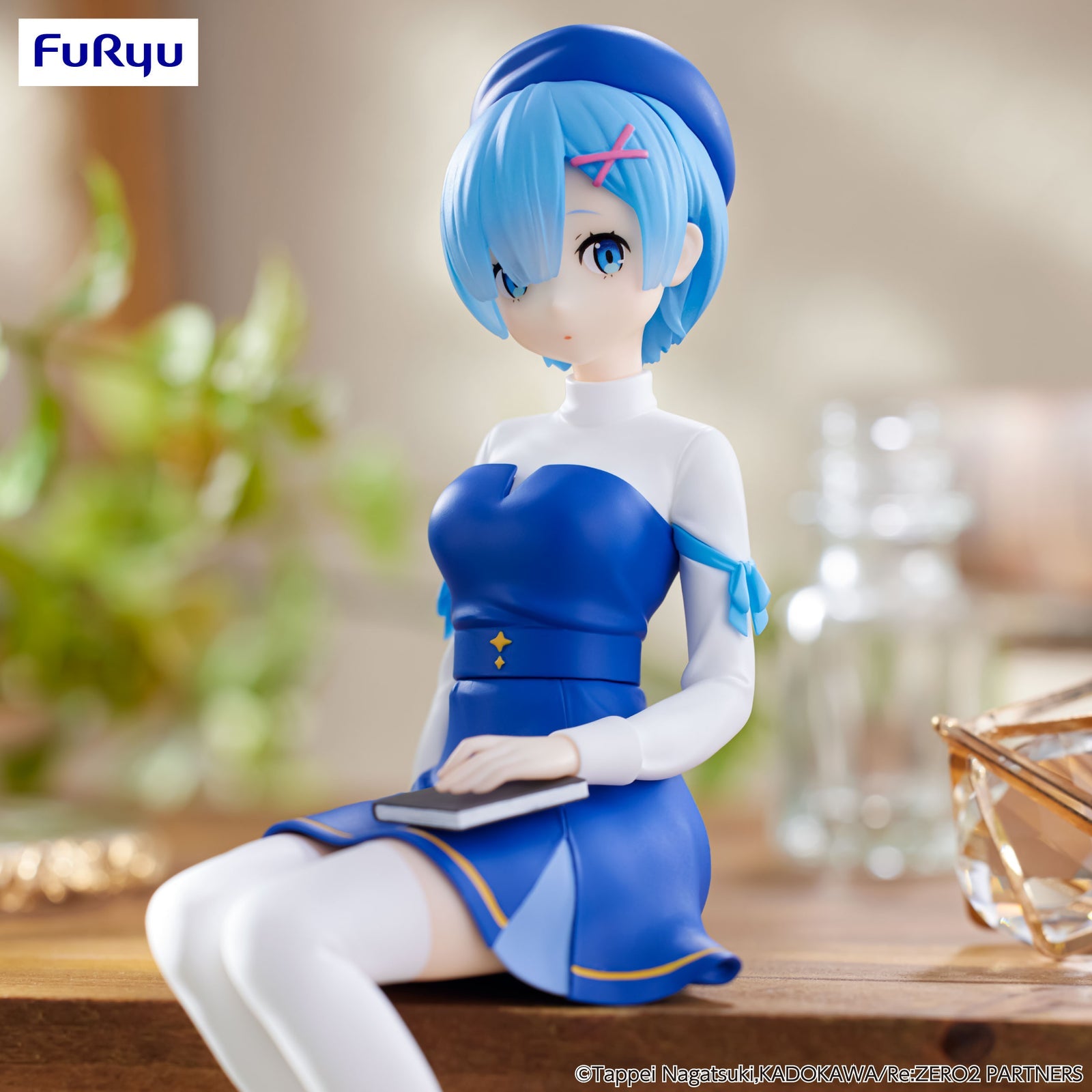 FuRyu Noodle Stopper Figure《Re:從零開始的異世界生活》雷姆(Book Girl ver.) - Microworks ACG