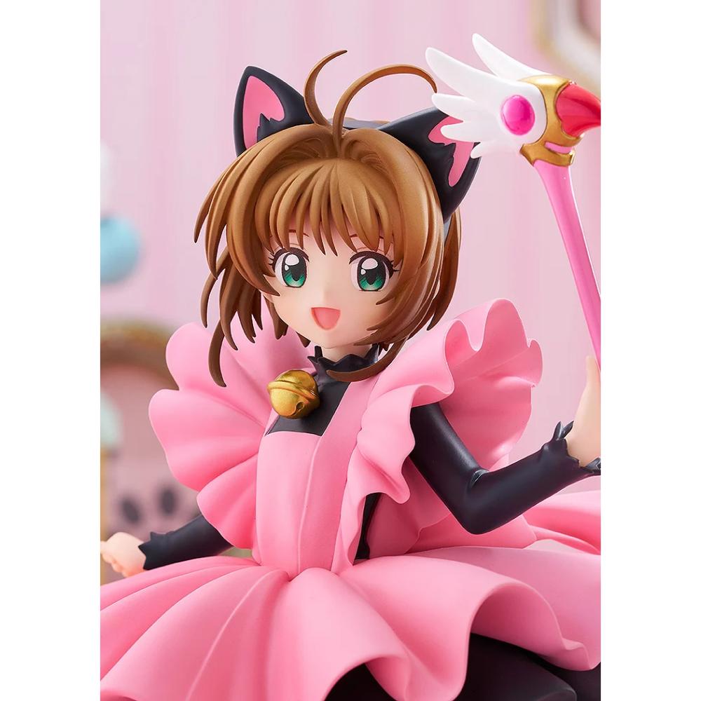 《預訂》Good Smile Pop Up Parade《百變小櫻Clear咭》木之本櫻 黑貓風戰鬥服Ver. L size