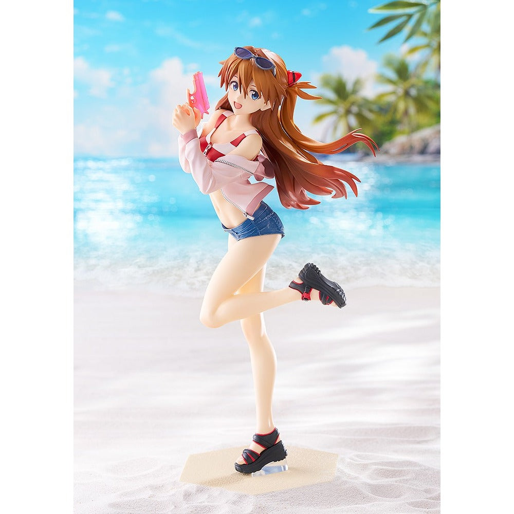 《預訂已截單》Good Smile Pop Up Parade《福音戰士新劇場版》Beach Queens 式波·明日香·蘭格雷 L Size《2025年8月發售》