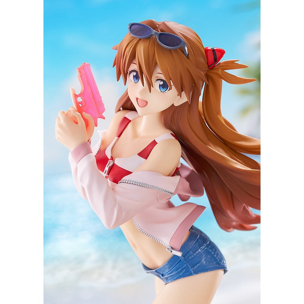《預訂已截單》Good Smile Pop Up Parade《福音戰士新劇場版》Beach Queens 式波·明日香·蘭格雷 L Size《2025年8月發售》