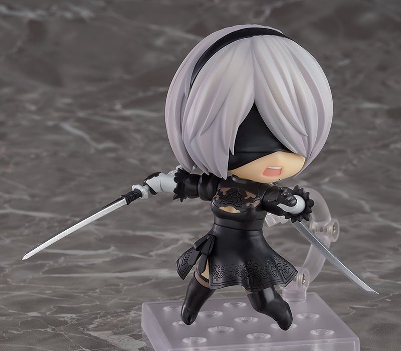 《預訂已截單》Good Smile 黏土人《尼爾：自動人形》NieR:Automata 2B 寄葉二號B型【第二次再販】《2025年7月發售》