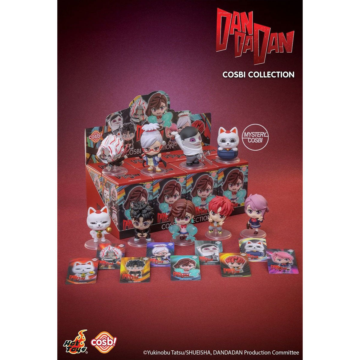 Hot Toys《DAN DA DAN》COSBI 盲盒迷你人偶 盲抽1個 (共9款)