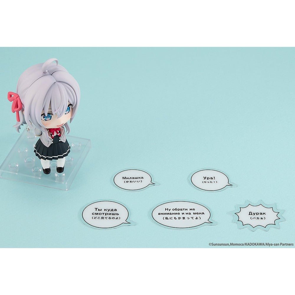 Good Smile 黏土人《不時輕聲地以俄語遮羞的鄰座艾莉同學》艾莉莎‧米哈伊羅夫納‧九條 - Microworks ACG