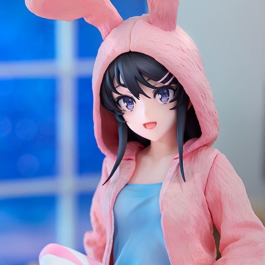 《預訂已截單》Kadokawa《青春豬頭少年》櫻島麻衣 兜帽☆造型(兔耳Ver.)1/7比例人像《2025年3月發售》 - Microworks ACG