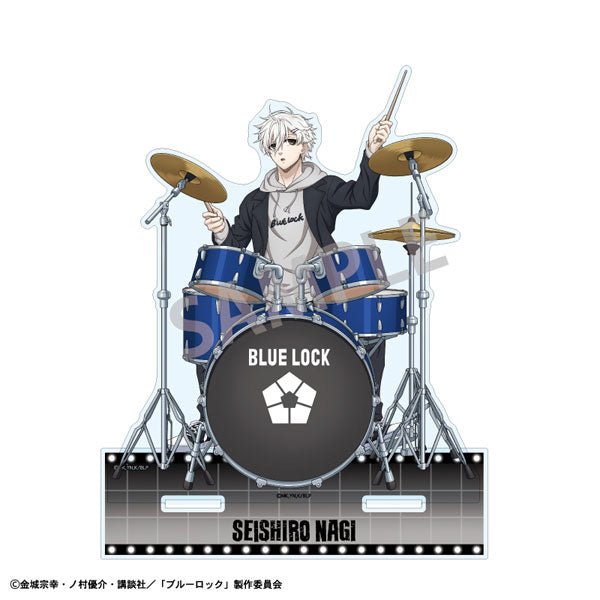 BLUE LOCK 藍色監獄 壓克力立牌 Rock Band ver. 凪誠士郎 - Microworks ACG