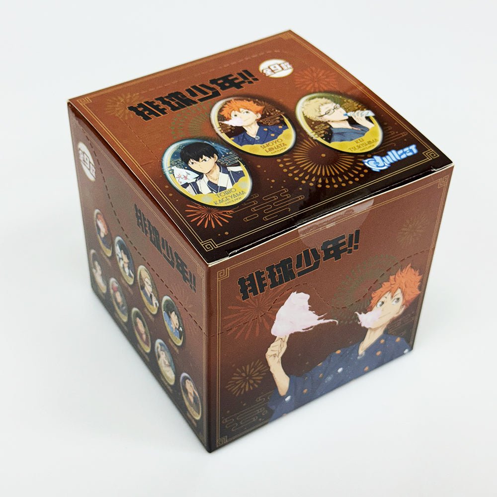 排球少年!! 浴衣系列徽章 [盲抽] (共9款) - Microworks ACG