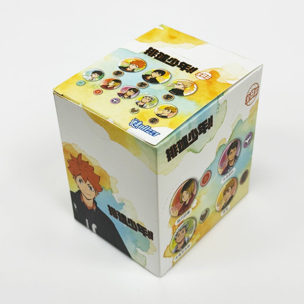 排球少年!! 高校系列徽章 [盲抽] (共8款) - Microworks ACG