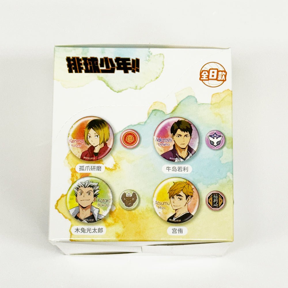 排球少年!! 高校系列徽章 [盲抽] (共8款) - Microworks ACG