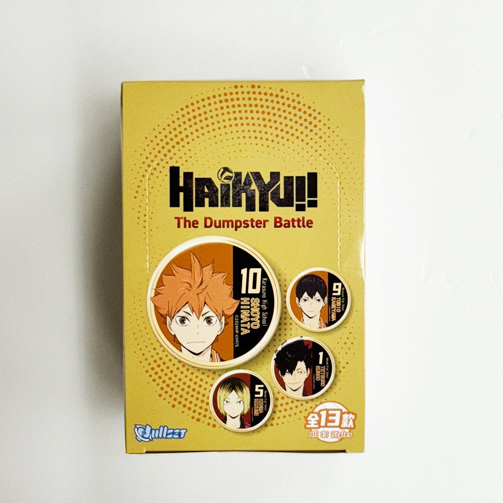 排球少年!! 垃圾場決戰隊員系列徽章 [盲抽] (共13款) - Microworks ACG