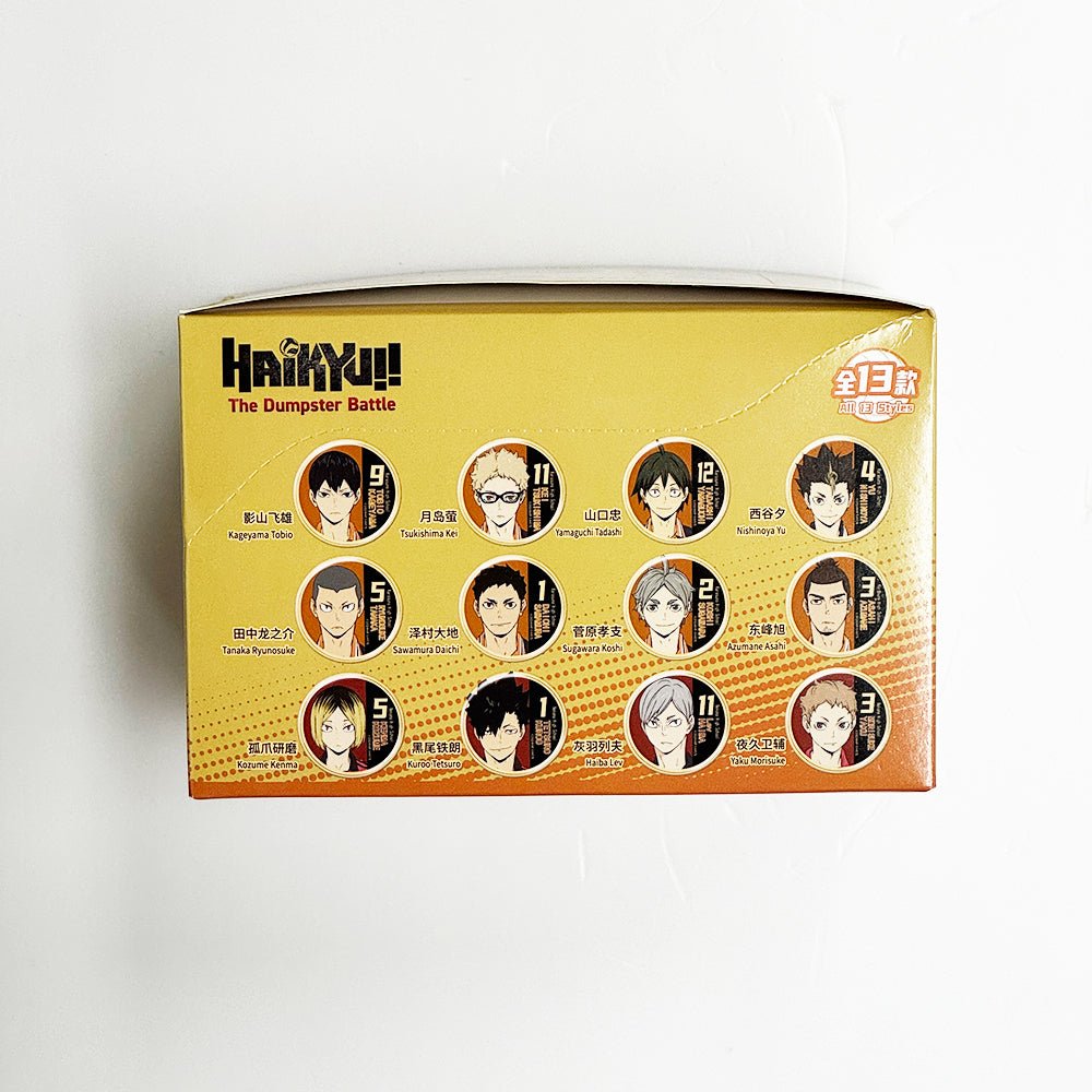 排球少年!! 垃圾場決戰隊員系列徽章 [盲抽] (共13款) - Microworks ACG